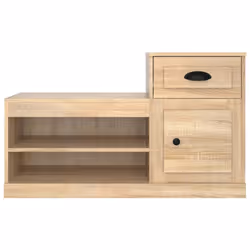 vidaXL Shoe Cabinet Shoe Rack Shoe Storage Shelf Organiser Engineered Wood - sonoma oak - Additional view 5
