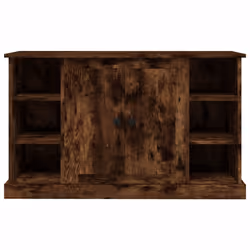 vidaXL Sideboard Engineered Wood Cupboard Side Coffee Cabinet Multi Colours - smoked oak - Additional view 5