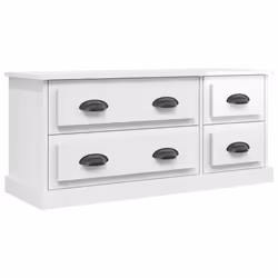 VidaXL 816450, White, Wood, Wood, 1000 mm, 355 mm, 450 mm