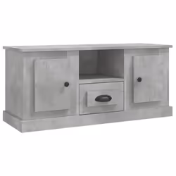 vidaXL TV Cabinet TV Stand Sideboard Cabinet TV Unit Cupboard Engineered Wood - concrete grey