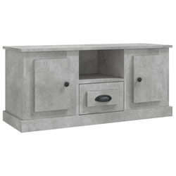 vidaXL TV Cabinet TV Stand Sideboard Cabinet TV Unit Cupboard Engineered Wood - concrete grey