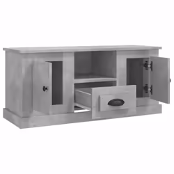 vidaXL TV Cabinet TV Stand Sideboard Cabinet TV Unit Cupboard Engineered Wood - concrete grey - Additional view 7