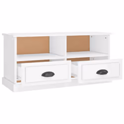 vidaXL TV Cabinet TV Stand Sideboard Cabinet TV Unit Cupboard Engineered Wood - white - Additional view 7
