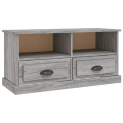 vidaXL TV Cabinet TV Stand Sideboard Cabinet TV Unit Cupboard Engineered Wood - grey sonoma