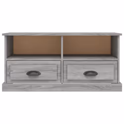 vidaXL TV Cabinet TV Stand Sideboard Cabinet TV Unit Cupboard Engineered Wood - grey sonoma - Additional view 5
