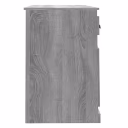 vidaXL Desk Computer Desk Office Writing Desk with Drawer Engineered Wood - grey sonoma - Additional view 6