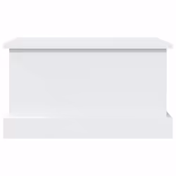 vidaXL Storage Box Garden Tool Chest Outdoor Storage Bin Box Engineered Wood - white, 50 x 30 x 28 cm - Additional view 6