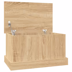 vidaXL Storage Box Garden Tool Chest Outdoor Storage Bin Box Engineered Wood - sonoma oak, 50 x 30 x 28 cm - Additional view 3