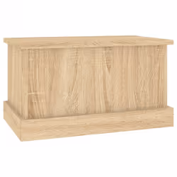 vidaXL Storage Box Garden Tool Chest Outdoor Storage Bin Box Engineered Wood - sonoma oak, 50 x 30 x 28 cm - Additional view 6