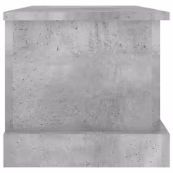 vidaXL Storage Box Garden Tool Chest Outdoor Storage Bin Box Engineered Wood - concrete grey, 50 x 30 x 28 cm - Additional view 9