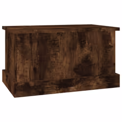 vidaXL Storage Box Garden Tool Chest Outdoor Storage Bin Box Engineered Wood - smoked oak, 50 x 30 x 28 cm - Additional view 5