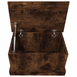 vidaXL Storage Box Garden Tool Chest Outdoor Storage Bin Box Engineered Wood - smoked oak, 50 x 30 x 28 cm - Additional view 8