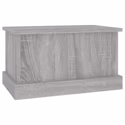 vidaXL Storage Box Garden Tool Chest Outdoor Storage Bin Box Engineered Wood - grey sonoma, 50 x 30 x 28 cm - Additional view 5
