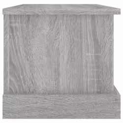 vidaXL Storage Box Garden Tool Chest Outdoor Storage Bin Box Engineered Wood - grey sonoma, 50 x 30 x 28 cm - Additional view 7