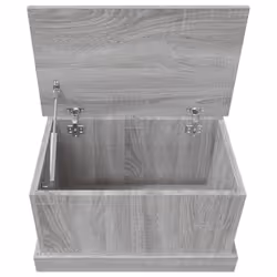 vidaXL Storage Box Garden Tool Chest Outdoor Storage Bin Box Engineered Wood - grey sonoma, 50 x 30 x 28 cm - Additional view 8