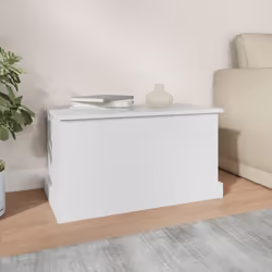 vidaXL Storage Box Garden Tool Chest Outdoor Storage Bin Box Engineered Wood - white, 70 x 40 x 38 cm - Additional view 6
