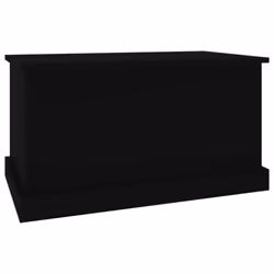 vidaXL Storage Box Garden Tool Chest Outdoor Storage Bin Box Engineered Wood - black, 70 x 40 x 38 cm - Additional view 6