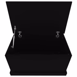 vidaXL Storage Box Garden Tool Chest Outdoor Storage Bin Box Engineered Wood - black, 70 x 40 x 38 cm - Additional view 8