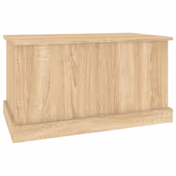 vidaXL Storage Box Garden Tool Chest Outdoor Storage Bin Box Engineered Wood - sonoma oak, 70 x 40 x 38 cm - Additional view 5