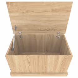 vidaXL Storage Box Garden Tool Chest Outdoor Storage Bin Box Engineered Wood - sonoma oak, 70 x 40 x 38 cm - Additional view 8