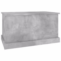 vidaXL Storage Box Garden Tool Chest Outdoor Storage Bin Box Engineered Wood - concrete grey, 70 x 40 x 38 cm - Additional view 5