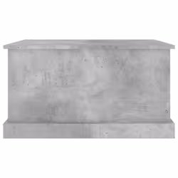 vidaXL Storage Box Garden Tool Chest Outdoor Storage Bin Box Engineered Wood - concrete grey, 70 x 40 x 38 cm - Additional view 6