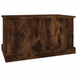 vidaXL Storage Box Garden Tool Chest Outdoor Storage Bin Box Engineered Wood - smoked oak, 70 x 40 x 38 cm - Additional view 5