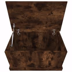 vidaXL Storage Box Garden Tool Chest Outdoor Storage Bin Box Engineered Wood - smoked oak, 70 x 40 x 38 cm - Additional view 8
