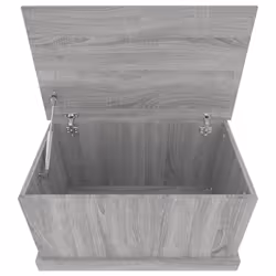 vidaXL Storage Box Garden Tool Chest Outdoor Storage Bin Box Engineered Wood - grey sonoma, 70 x 40 x 38 cm - Additional view 8
