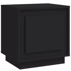VidaXL 819838, Black, Wood, 440 mm, 350 mm, 450 mm, 1 pc(s)