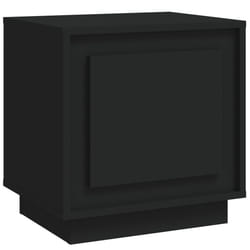 VidaXL 819838 nightstand/bedside table Black
