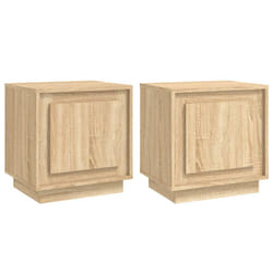 VidaXL 819843 nightstand/bedside table Oak
