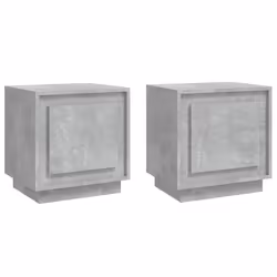 VidaXL 819845, Concrete colour, Wood, 440 mm, 350 mm, 450 mm, 2 pc(s)