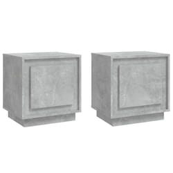 VidaXL 819845 nightstand/bedside table Concrete colour