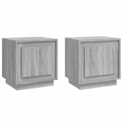 VidaXL 819849, Oak, Wood, 440 mm, 350 mm, 450 mm, 2 pc(s)