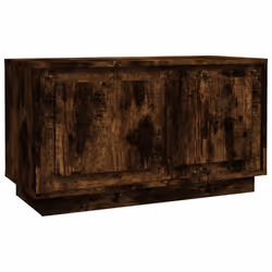 vidaXL TV Cabinet TV Stand TV Unit Media Cabinet Sideboard Engineered Wood - smoked oak