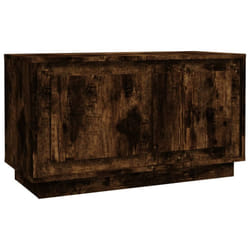 vidaXL TV Cabinet TV Stand TV Unit Media Cabinet Sideboard Engineered Wood - smoked oak