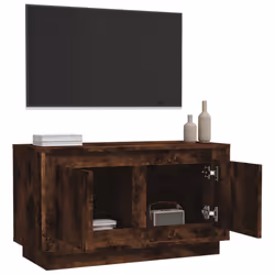 vidaXL TV Cabinet TV Stand TV Unit Media Cabinet Sideboard Engineered Wood - smoked oak - Additional view 4
