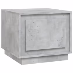 vidaXL Coffee Table Dining Table Accent SIde Tea End Table Engineered Wood - concrete grey
