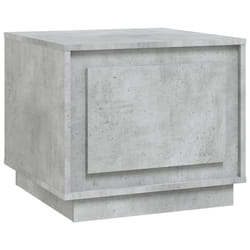 vidaXL Coffee Table Dining Table Accent SIde Tea End Table Engineered Wood - concrete grey