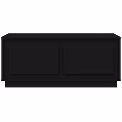 vidaXL Coffee Table Dining Table Accent SIde Tea End Table Engineered Wood - black - Additional view 5