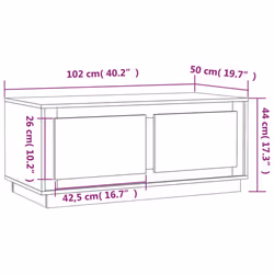 vidaXL Coffee Table Dining Table Accent SIde Tea End Table Engineered Wood - black - Additional view 9