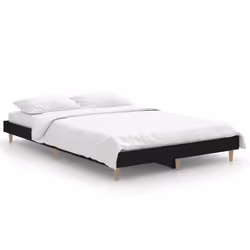 VidaXL 832086, Black, 123 cm, 193 cm, 20 cm, 1200 x 1900 mm, 1 pc(s)