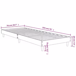 VidaXL 832108 bed frame - Additional view 8