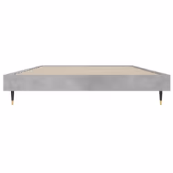 vidaXL Bed Frame Bedroom Platform Bed Frame Bedstead Bed Base Engineered Wood - concrete grey, 90 x 200 cm - Additional view 5