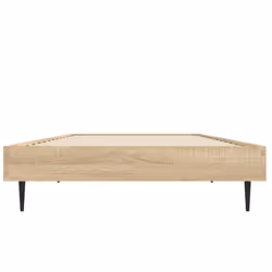 vidaXL Bed Frame Bedroom Platform Bed Frame Bedstead Bed Base Engineered Wood - sonoma oak, 75 x 190 cm - Additional view 5