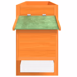 vidaXL Chicken Coop Wooden Animal House Chicken Run Hen House Solid Wood Pine - brown - Additional view 5