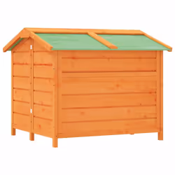 vidaXL Dog Kennel Wooden Pet House Animal Crate Dog Enclosure Solid Wood Pine - brown - Additional view 4