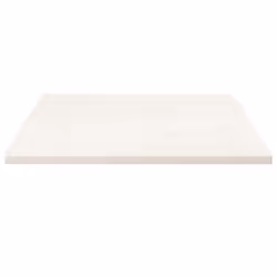 vidaXL Table Top Desk Top Wooden Table Top for Desk Solid Wood Pine Square - white, 70 x 70 x 2.5 cm