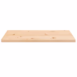 vidaXL Table Top Desk Top Wooden Table Top for Desk Solid Wood Pine Square - brown, 80 x 40 x 2.5 cm